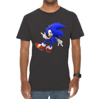 Classic Blue Super Hedgehog Vintage T-shirt | Artistshot