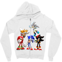 Cool Character Anime Songehog Zipper Hoodie | Artistshot