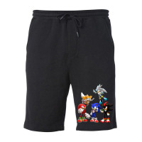 Cool Character Anime Songehog Fleece Short | Artistshot