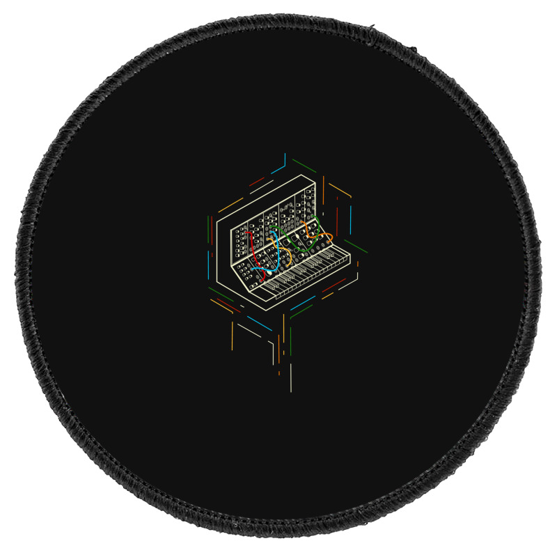 Modular Synthesizer Round Patch | Artistshot