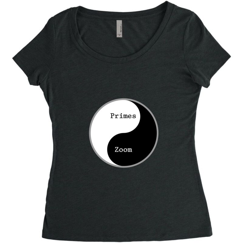 Prime Lens Or Zoom Lens -- The Photographer's Dilemma Women's Triblend Scoop T-shirt by KarrieLBreuer | Artistshot