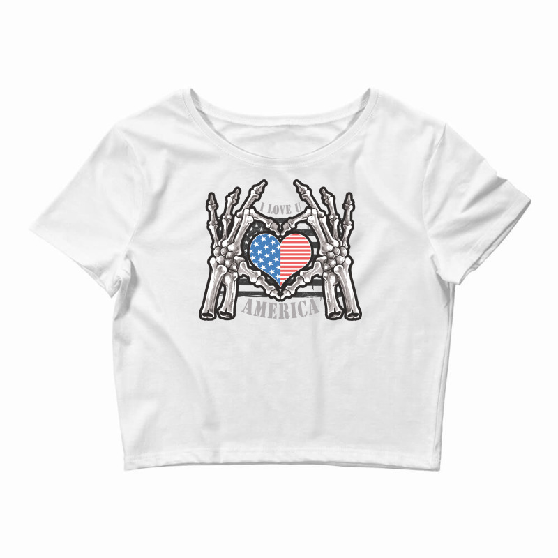 Usa Crop Top | Artistshot