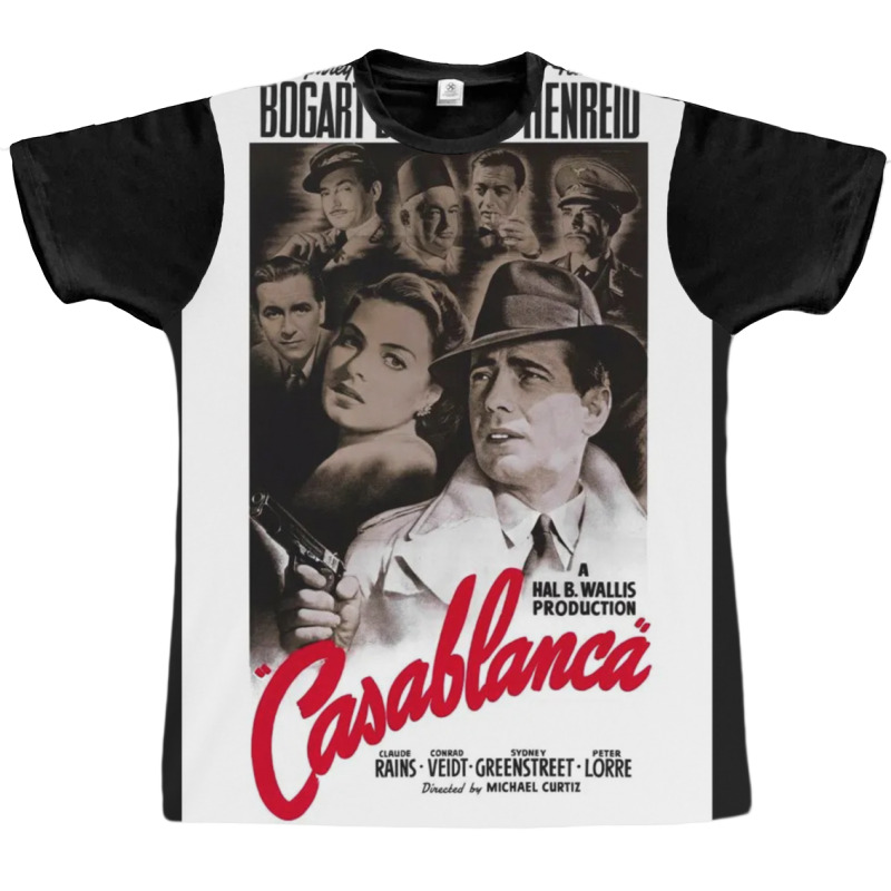 Bogart Graphic T-shirt by GaryDustinKnutson | Artistshot