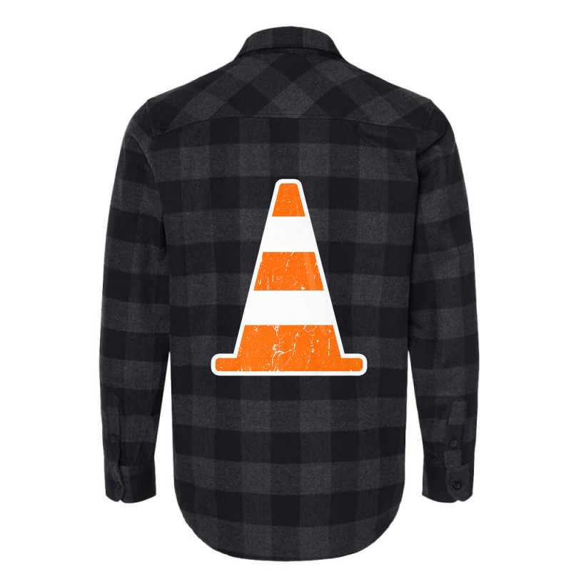 Traffic Cone  Traffic Cone Costume Shirt Premium Flannel Shirt by RobertRayColton | Artistshot