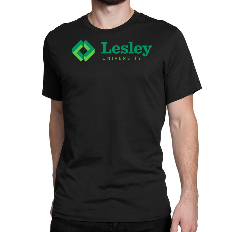 Lesley University Classic T shirt. By Artistshot