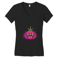 Rey Calavera Women's V-neck T-shirt | Artistshot