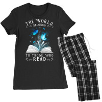 The World Belongs To Those Who Read Women's Pajamas Set | Artistshot