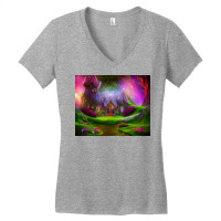 Fantasy Fairyland Women's V-neck T-shirt | Artistshot