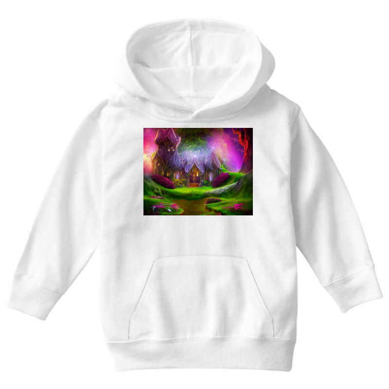 Fantasy Fairyland Youth Hoodie by ShotHiroToTheMoon | Artistshot