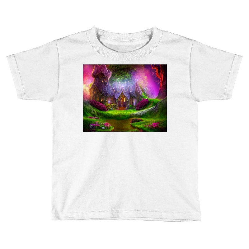 Fantasy Fairyland Toddler T-shirt by ShotHiroToTheMoon | Artistshot