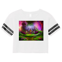 Fantasy Fairyland Scorecard Crop Tee | Artistshot