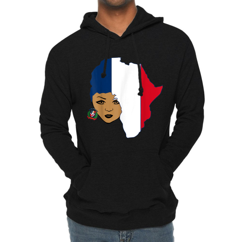 Dominican  Shirt Dominican Republic Afro Latina Lightweight Hoodie by KYLEEORGE | Artistshot