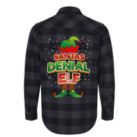 Denial Elf Christmas Flannel Shirt | Artistshot