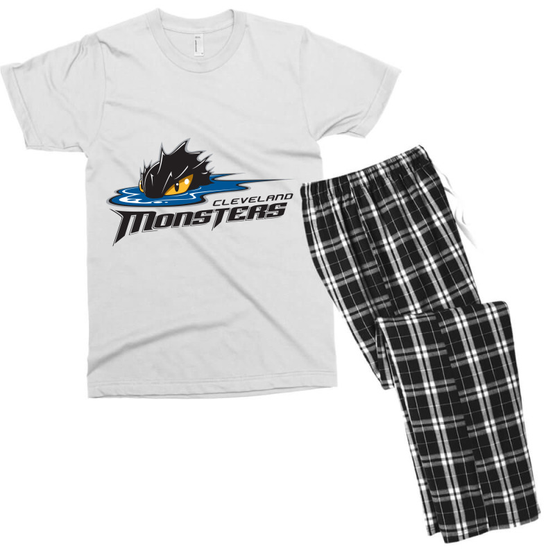 Be-cleveland-monsters-family Men's T-shirt Pajama Set | Artistshot