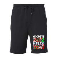 Goodbye 2022 Hello 2023 Cute Christmas Tee Fleece Short | Artistshot