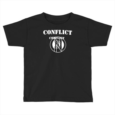 Conflict Toddler T-shirt Designed By Erni