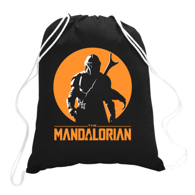 The Mandalorian Sun Drawstring Bags Designed By Honeysuckle