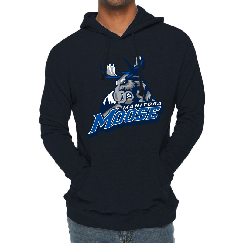 Be-manitoba-moose-family Lightweight Hoodie | Artistshot