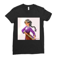 Warrior Girl Ladies Fitted T-shirt | Artistshot