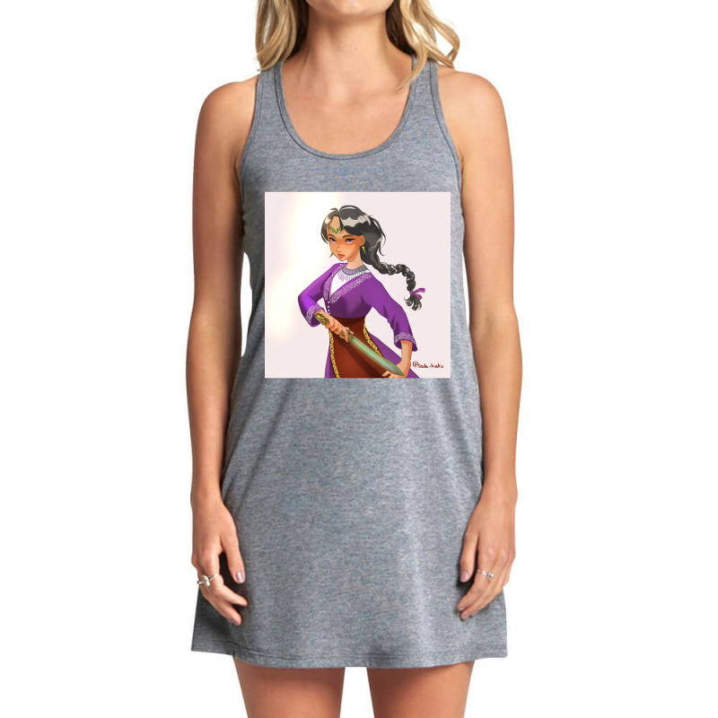 Warrior Girl Tank Dress by brumfieldportillo7vlpq8 | Artistshot