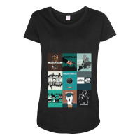 Martin Scorsese Classic Films Movie Art Maternity Scoop Neck T-shirt | Artistshot