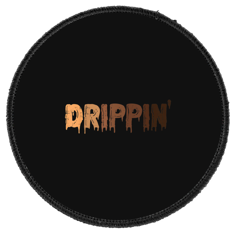 Drippin Melanin Shades Black Lives Matter History Pride Blm Round Patch | Artistshot