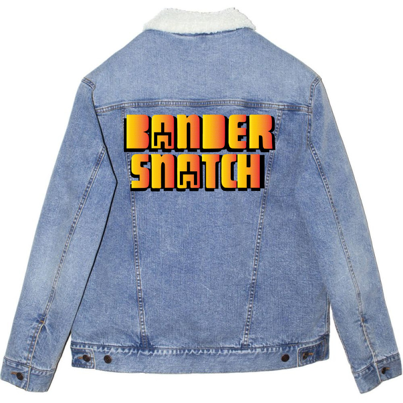 Bandersnatch Unisex Sherpa-Lined Denim Jacket by xcxccxcxc | Artistshot