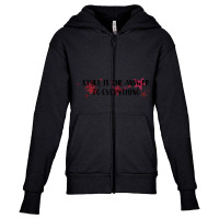 Answer To Everything Youth Zipper Hoodie | Artistshot