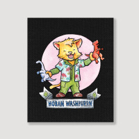 Hoban Washpurrn Portrait Canvas Print | Artistshot