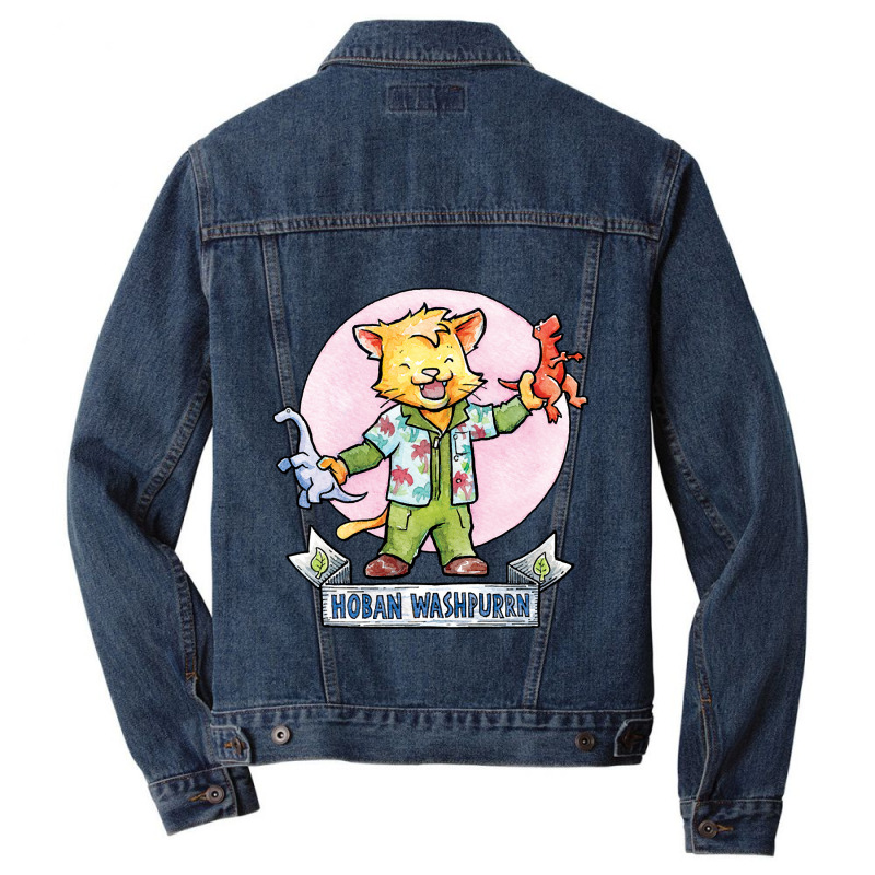 Hoban Washpurrn Men Denim Jacket | Artistshot