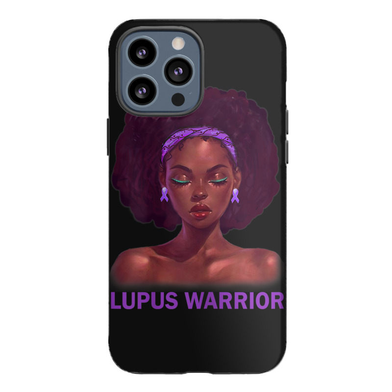 Womens Afro African American Black Woman Lupus Warrior Iphone 13 Pro Max Case | Artistshot