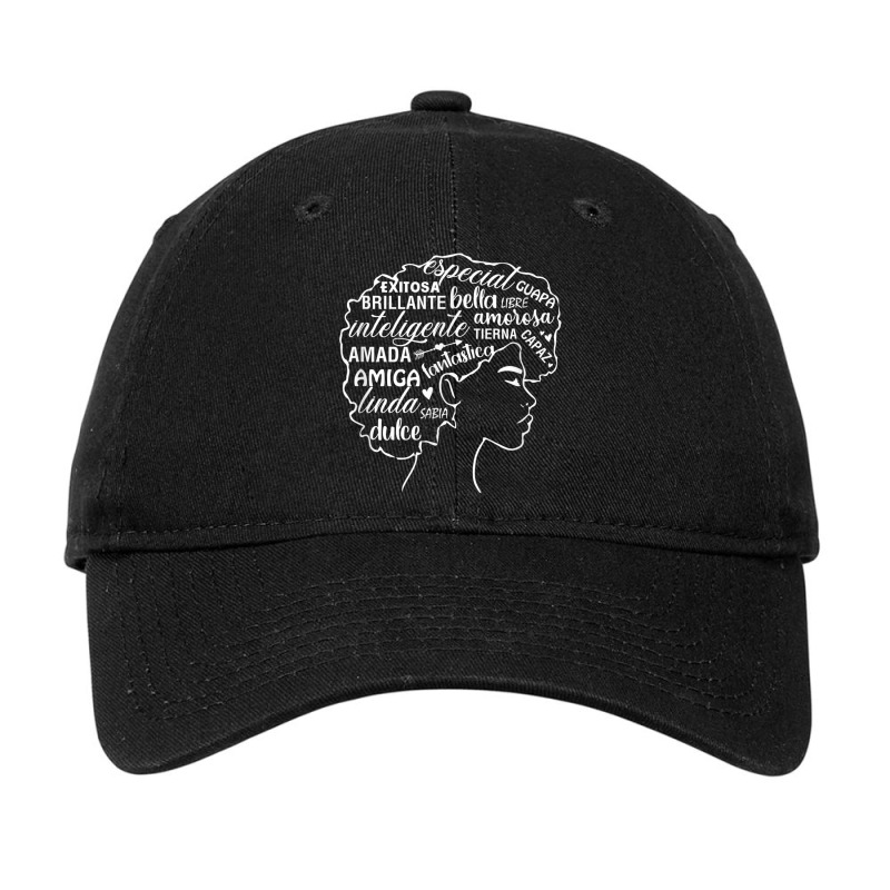 Women Chicana Latinx Afro Latina Phenomenal Black Origin Adjustable Cap by BRANDONARKER | Artistshot