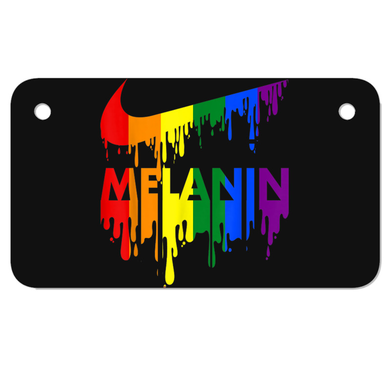 Drippin Melanin Shirts For Women Pride - Gifts Black History _010 Motorcycle License Plate | Artistshot