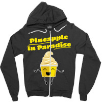 Pineapple In Paradise Zipper Hoodie | Artistshot