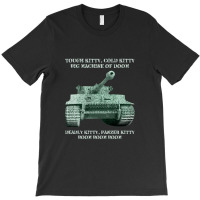 Vi Tiger I Tank Meme Gift Tough Kitty, Cold Kitty   Tiger Tank T-shirt | Artistshot