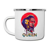 Beautiful African  Warrior Women Girls Camper Cup | Artistshot