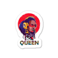 Beautiful African  Warrior Women Girls Sticker | Artistshot