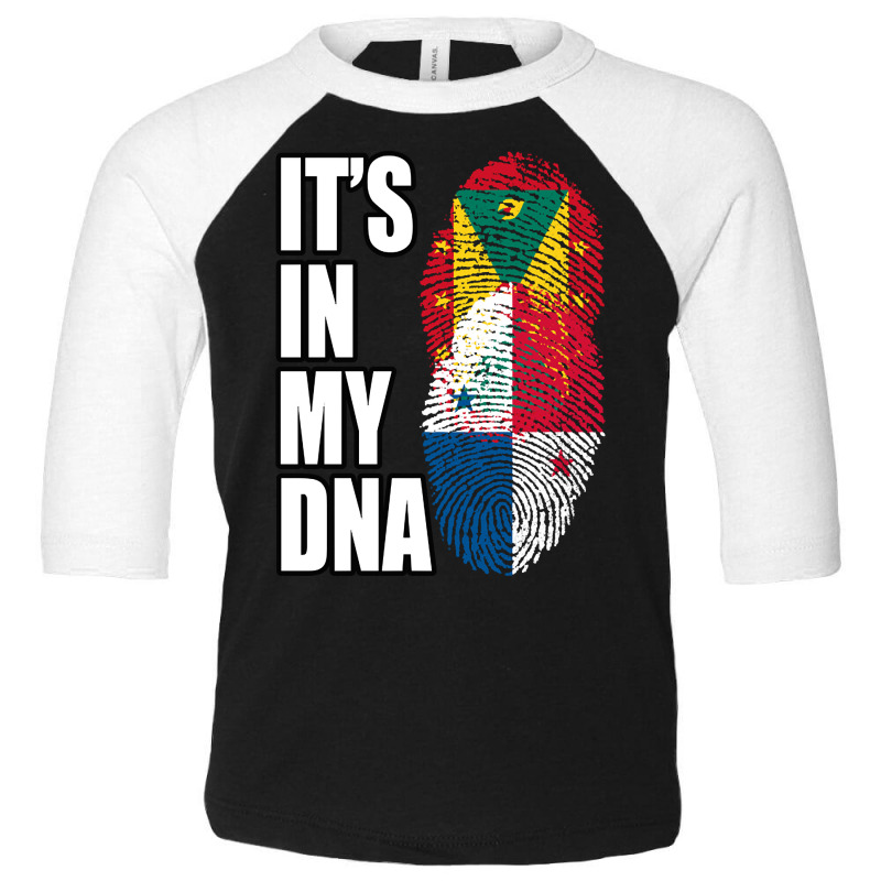 Grenadian And Panamanian Mix Heritage Dna Flag Toddler 3/4 Sleeve Tee by seifertmurryq3jmxs | Artistshot