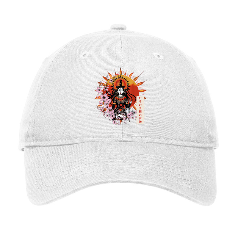 Amaterasu Omikami Sakura Blossom Japanese Sun Goddess T Shirt Adjustable Cap | Artistshot