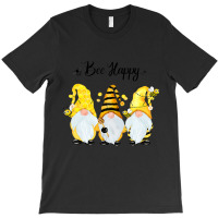 Bee Happy Bee Gnome Spring T-shirt | Artistshot