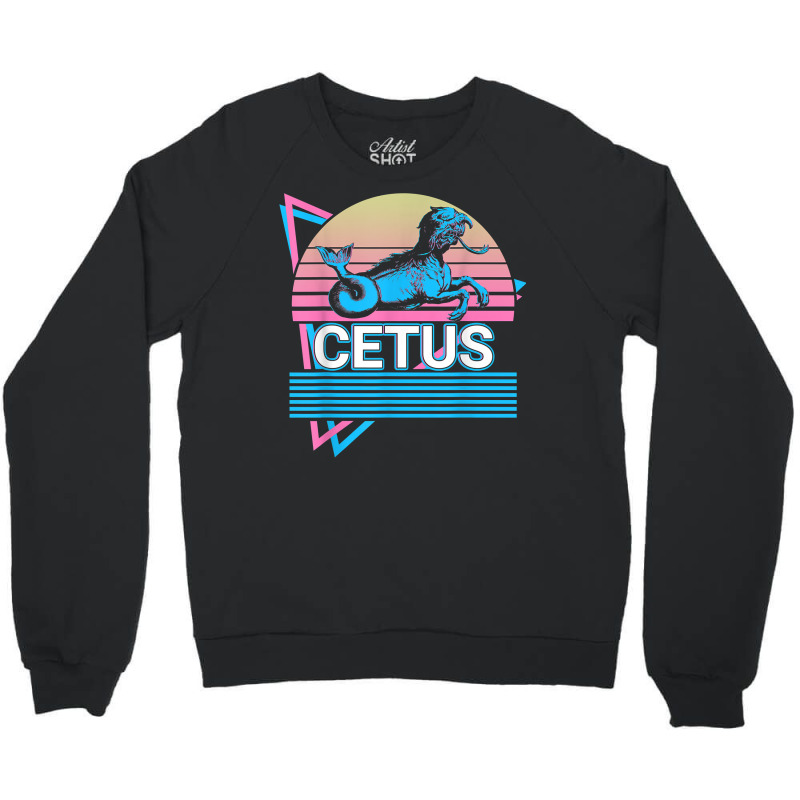 Cetus Sea Monster Mythical Creature Greek Mythology Retro T Shirt Crewneck Sweatshirt by j83tytler | Artistshot