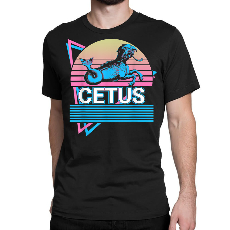 Cetus Sea Monster Mythical Creature Greek Mythology Retro T Shirt Classic T-shirt by j83tytler | Artistshot