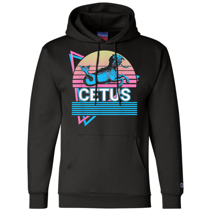 Cetus Sea Monster Mythical Creature Greek Mythology Retro T Shirt Champion Hoodie by j83tytler | Artistshot