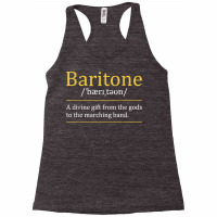 Baritone   Euphonium Marching Bandmaster Music Enthusiast T Shirt Racerback Tank | Artistshot