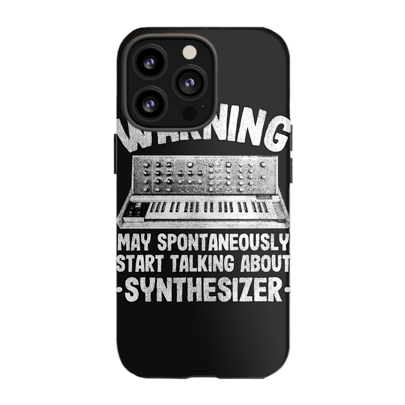 Funny Warning May Talk About Synthesizer Analog Iphone 13 Pro Case | Artistshot