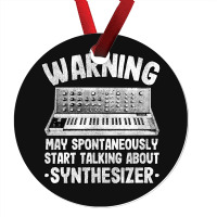 Funny Warning May Talk About Synthesizer Analog Ornament | Artistshot