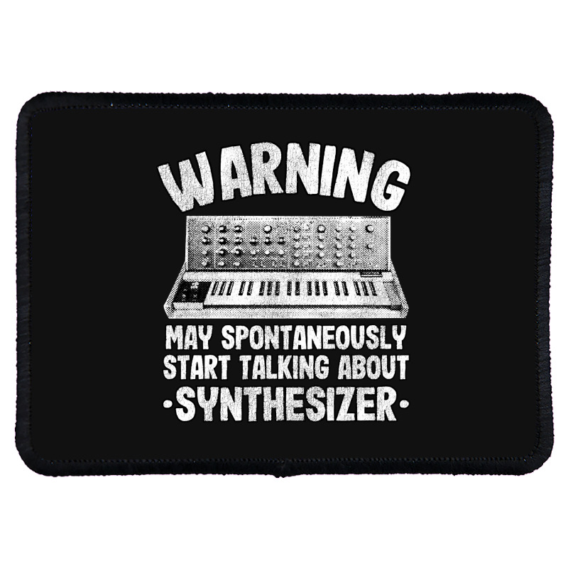 Funny Warning May Talk About Synthesizer Analog Rectangle Patch | Artistshot