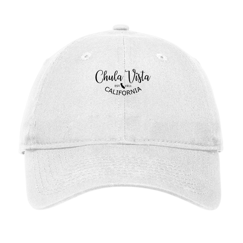 Chula Vista California State Map Chula Vista Ca Us City T Shirt Adjustable Cap | Artistshot