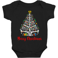 Christmas Tree Skeleton Xmas Radiology Radiologist Baby Bodysuit | Artistshot