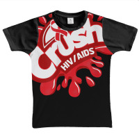 Crush Hiv Aids Awareness Red Ribbon World Aids Day T Shirt Graphic Youth T-shirt | Artistshot